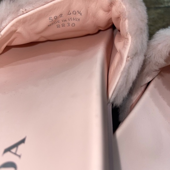 Prada Shearling Slides - Picture 5 of 5
